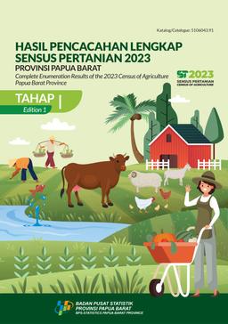 Hasil Pencacahan Lengkap Sensus Pertanian 2023 - Tahap I Provinsi Papua Barat